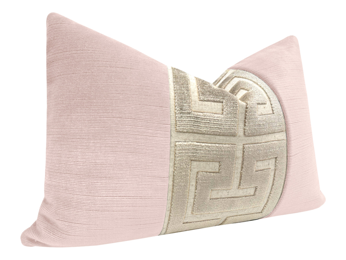 THE LITTLE LUMBAR :: STRIE VELVET // BALLET + CASHMERE GREEK TRIM