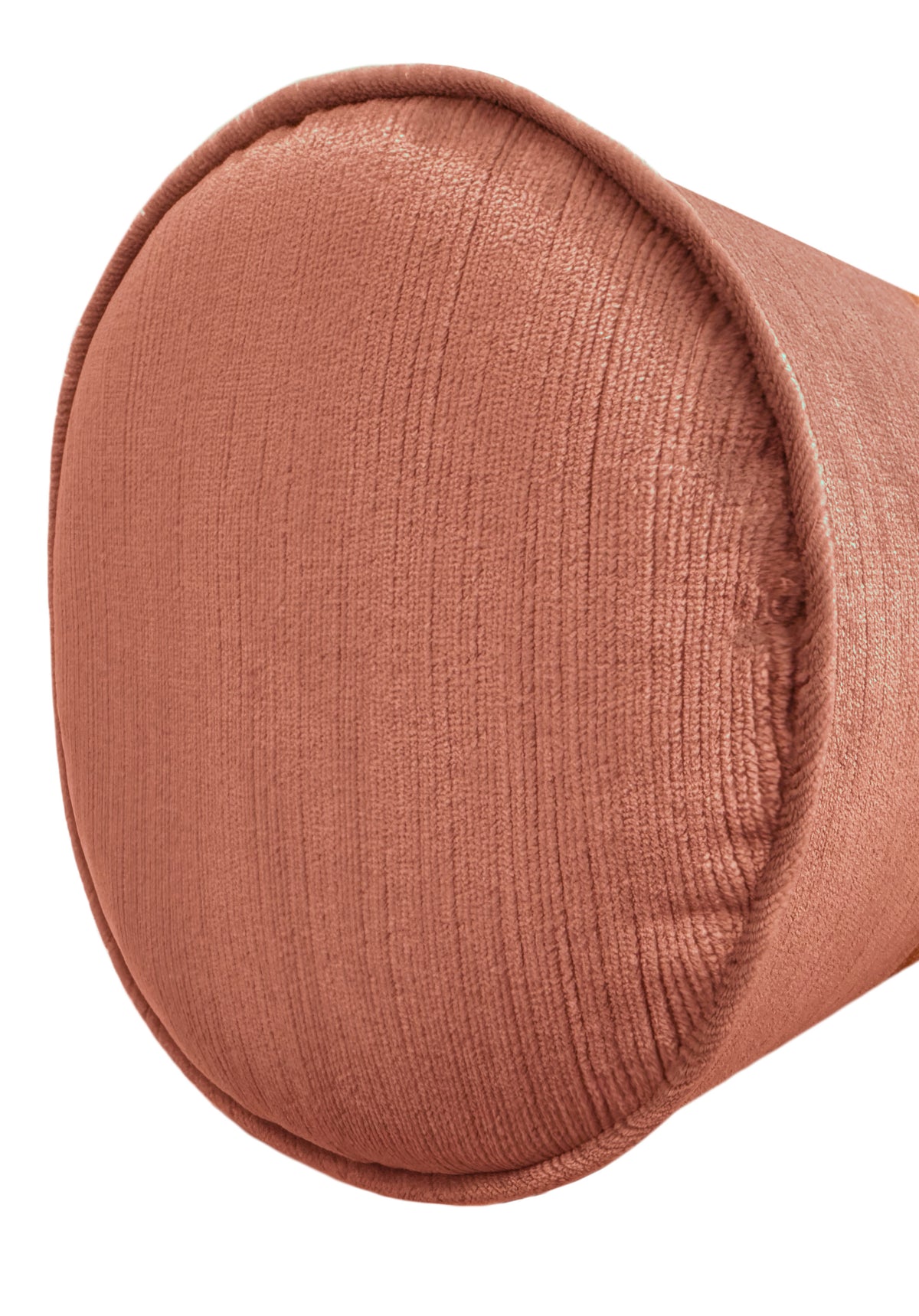 THE BOLSTER :: STRIE VELVET // BLUSH