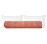 THE BOLSTER :: STRIE VELVET // BLUSH