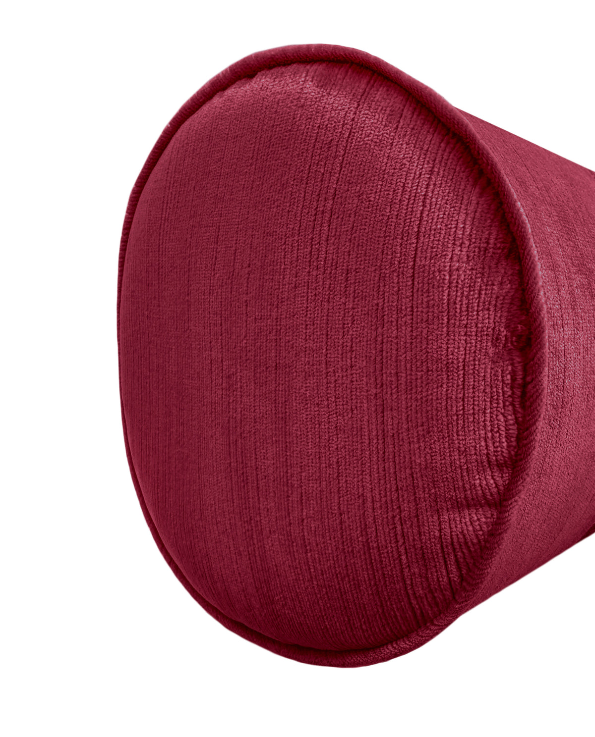 THE BOLSTER :: STRIE VELVET // MAGENTA