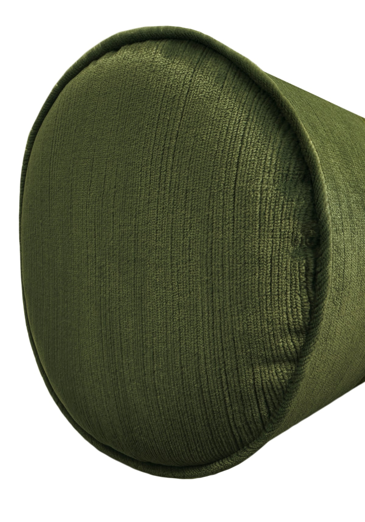 THE BOLSTER :: STRIE VELVET // OLIVE