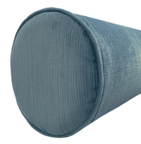 THE BOLSTER :: STRIE VELVET // CHAMBRAY