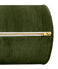 THE BOLSTER :: STRIE VELVET // OLIVE