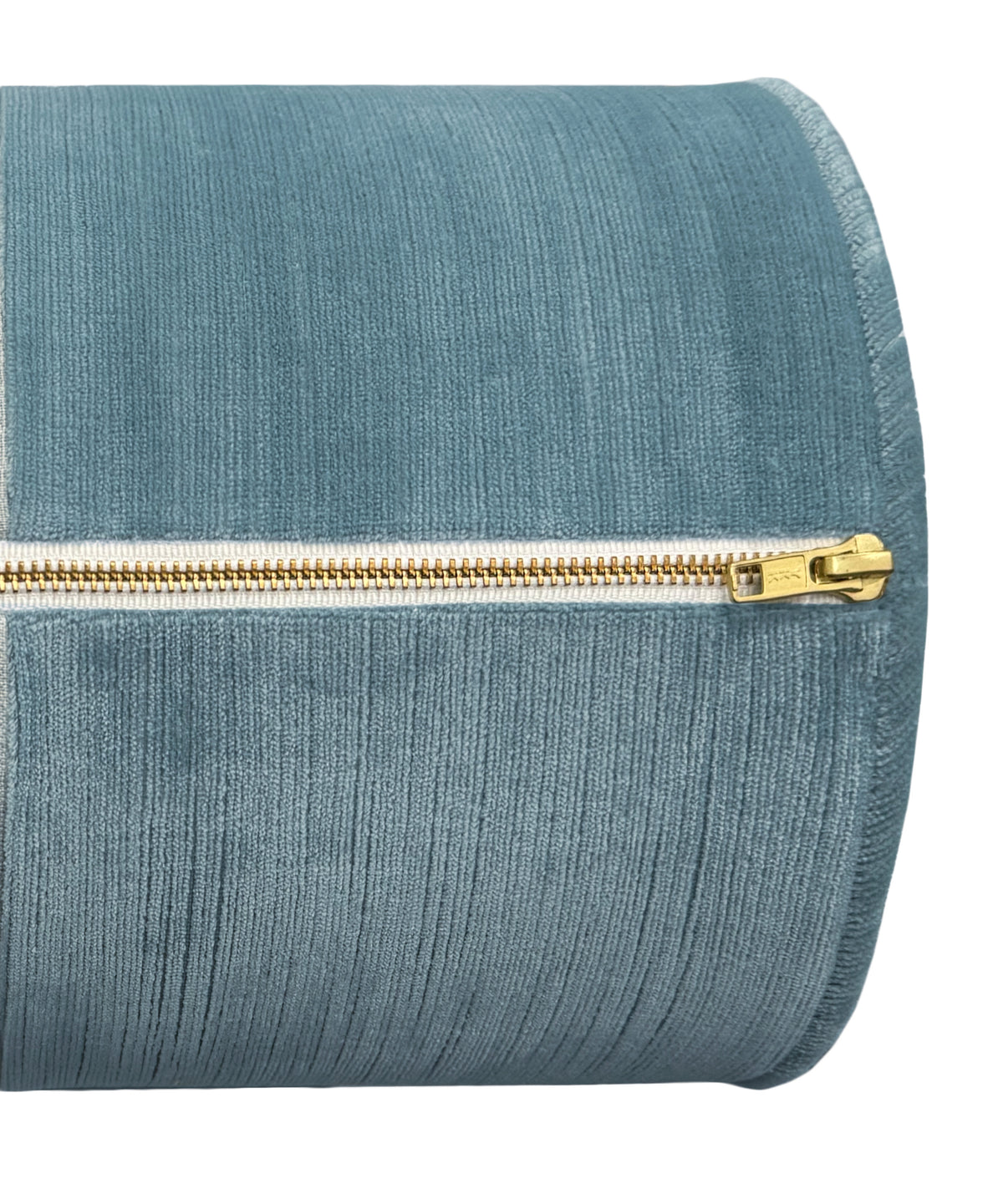 THE BOLSTER :: STRIE VELVET // CHAMBRAY