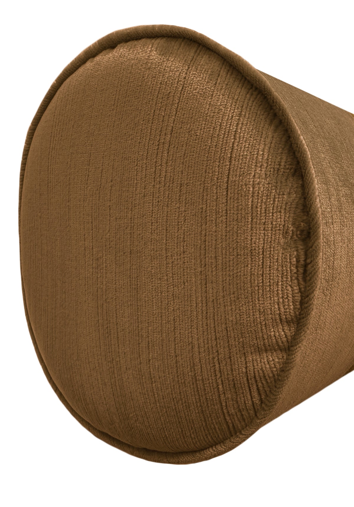 THE BOLSTER :: STRIE VELVET // CHESTNUT