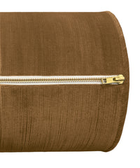 THE BOLSTER :: STRIE VELVET // CHESTNUT