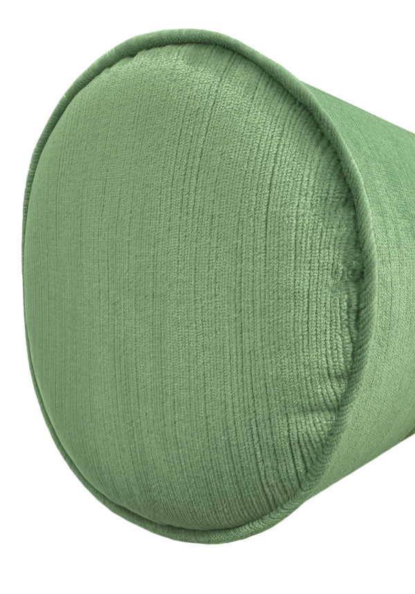 THE BOLSTER :: STRIE VELVET // JADE