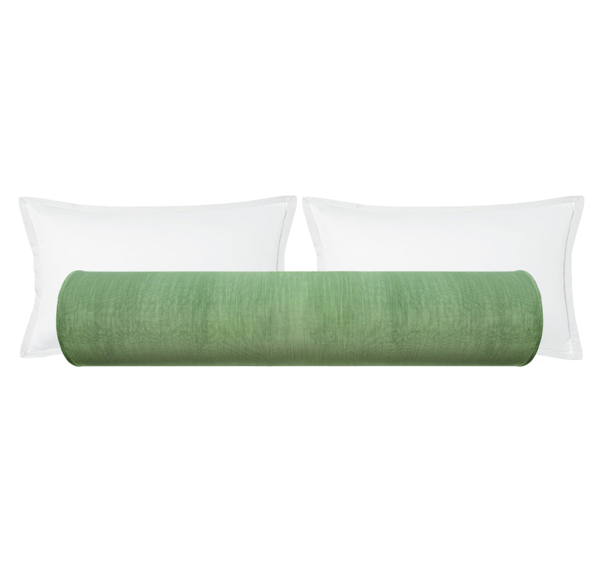 THE BOLSTER :: STRIE VELVET // JADE