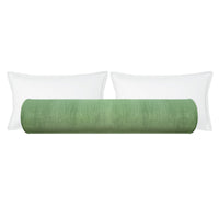 THE BOLSTER :: STRIE VELVET // JADE