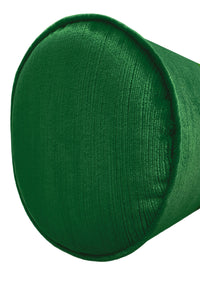 THE BOLSTER :: STRIE VELVET // MALACHITE