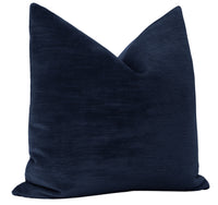 STRIE VELVET // NAVY BLUE