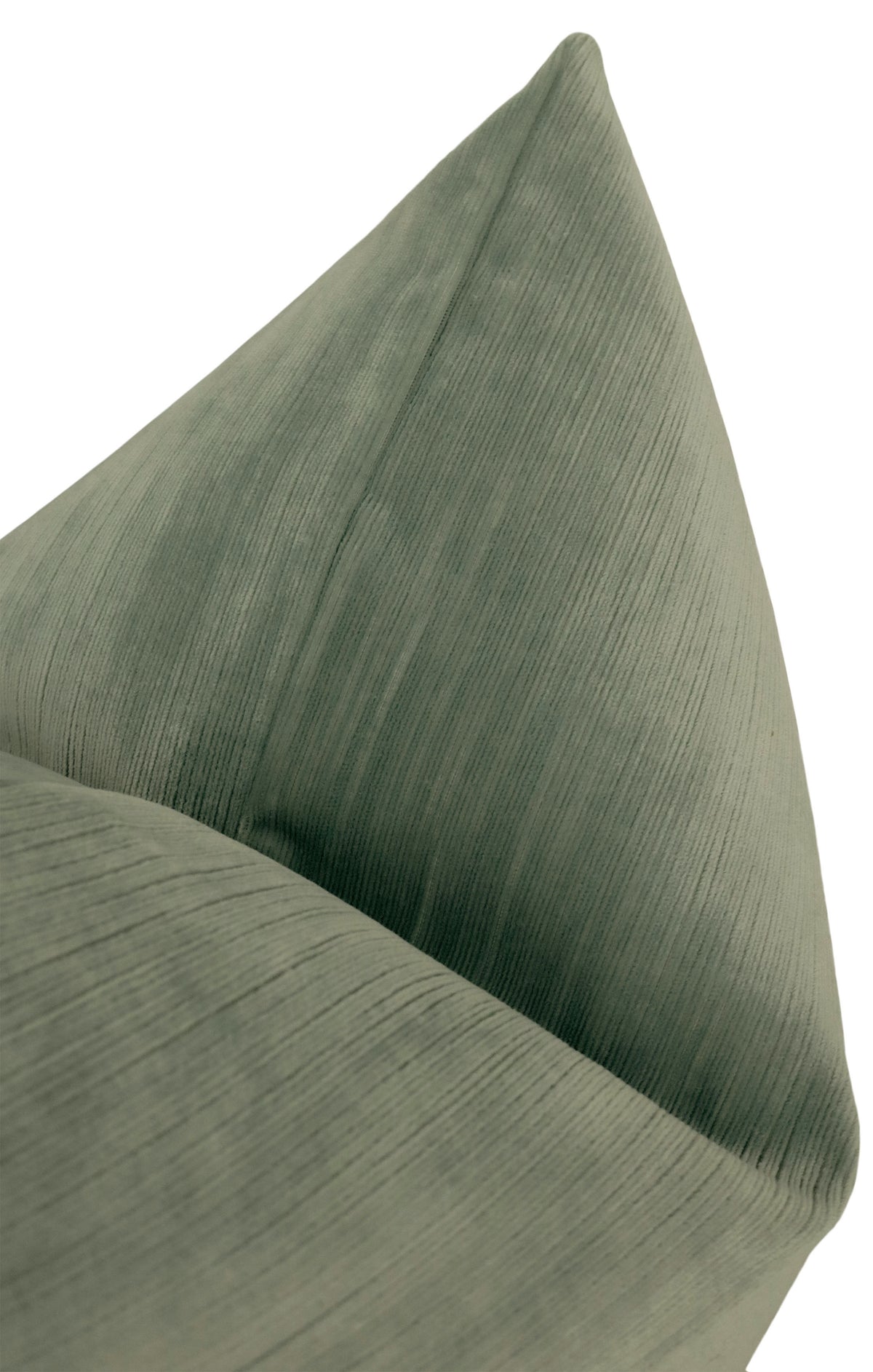 FINAL SALE : 18" X 18" STRIE VELVET // PATINA PILLOW COVER