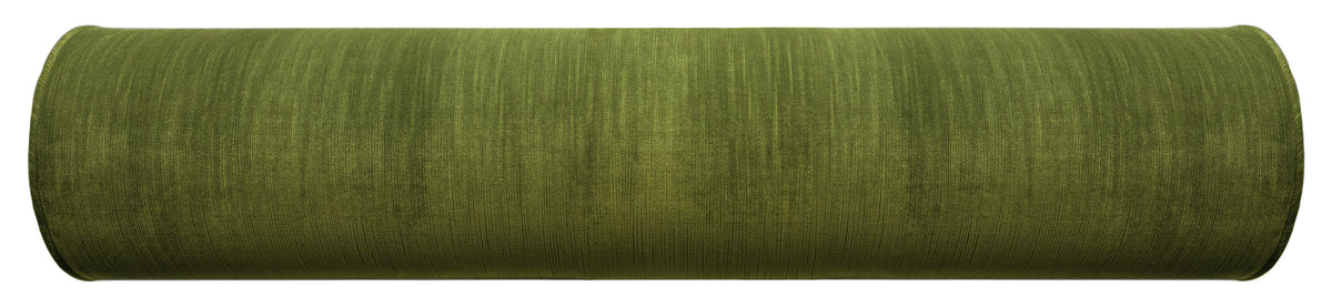 THE BOLSTER :: STRIE VELVET // PERIDOT