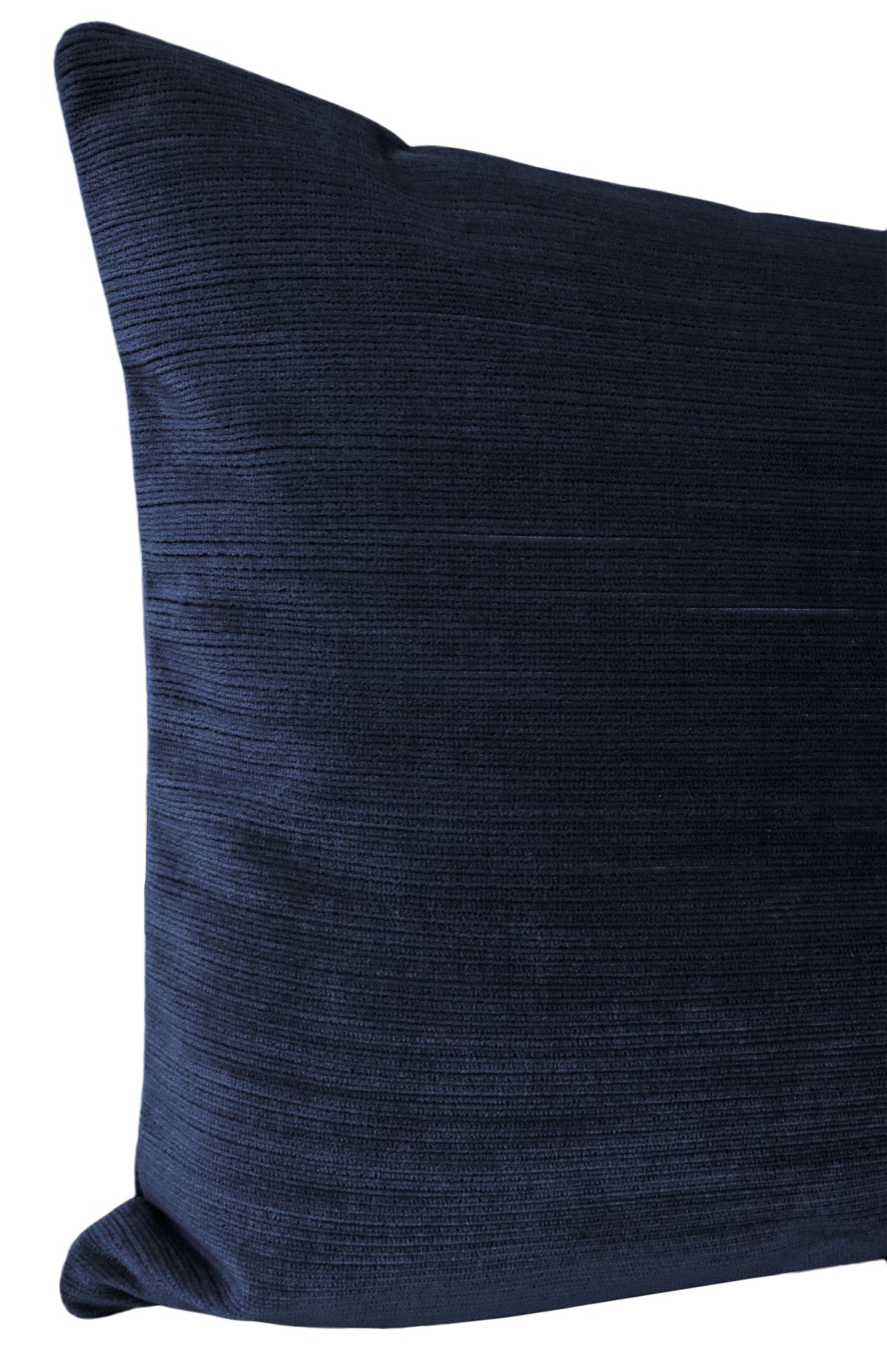 THE XL LUMBAR :: STRIE VELVET // NAVY BLUE