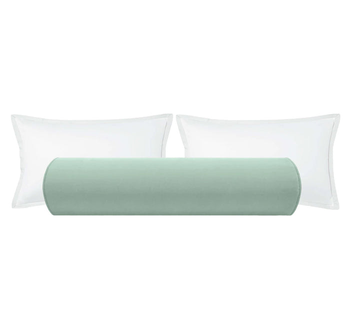 THE BOLSTER :: STUDIO VELVET // SEA BLUE