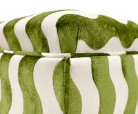 THE SKIRTED OTTOMAN :: THE WAVE  // LETTUCE