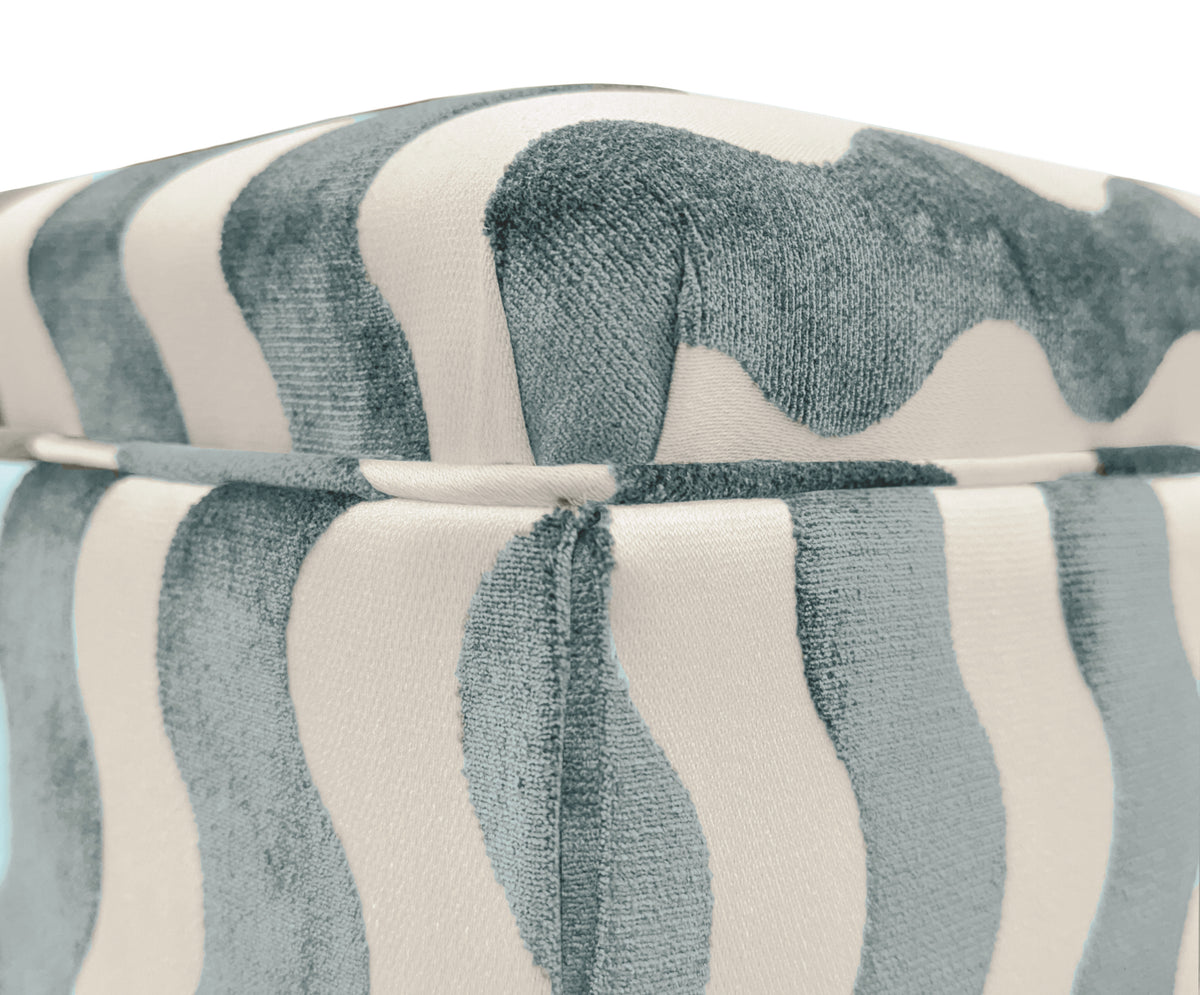 THE SKIRTED OTTOMAN :: THE WAVE  // SKY