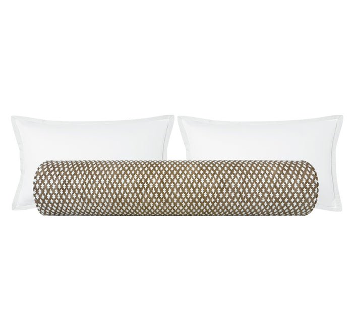 THE BOLSTER :: TILLY PRINT // UMBER