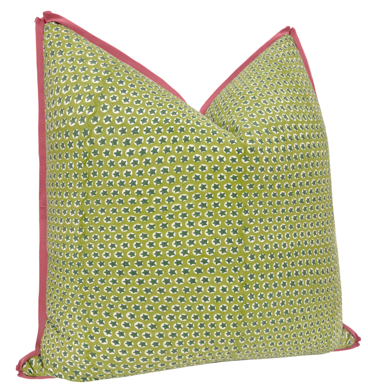 TUK TUK HAND BLOCK PRINT // GREEN | SCHUMACHER