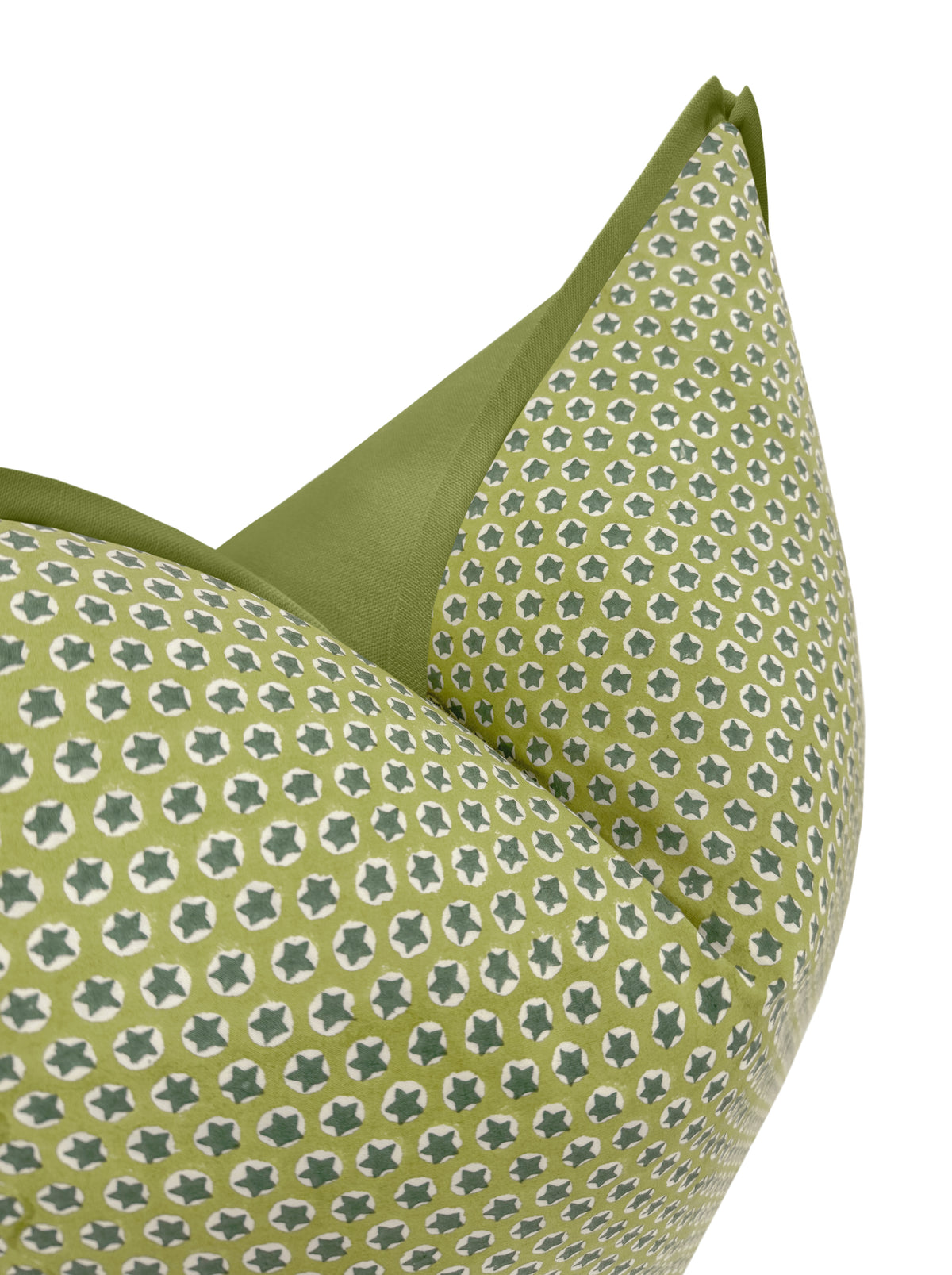 TUK TUK HAND BLOCK PRINT // GREEN | SCHUMACHER