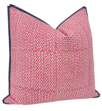 TUK TUK HAND BLOCK PRINT // PINK | SCHUMACHER