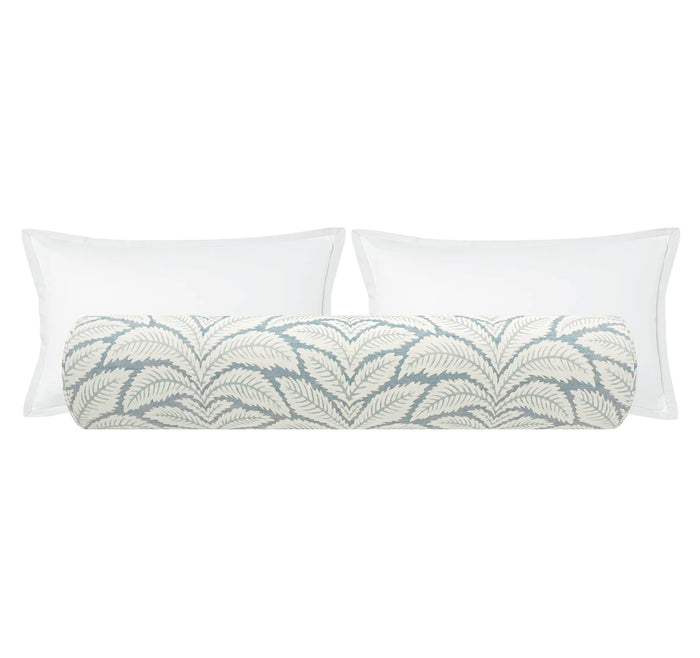 THE BOLSTER :: TALAVERA LINEN // AQUA