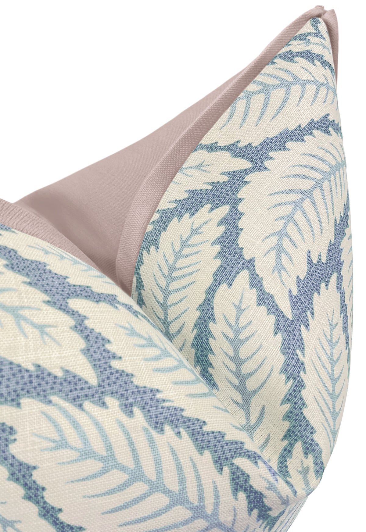 TALAVERA COTTON AND LINEN PRINT // BLUE | BRUNSCHWIG & FILS