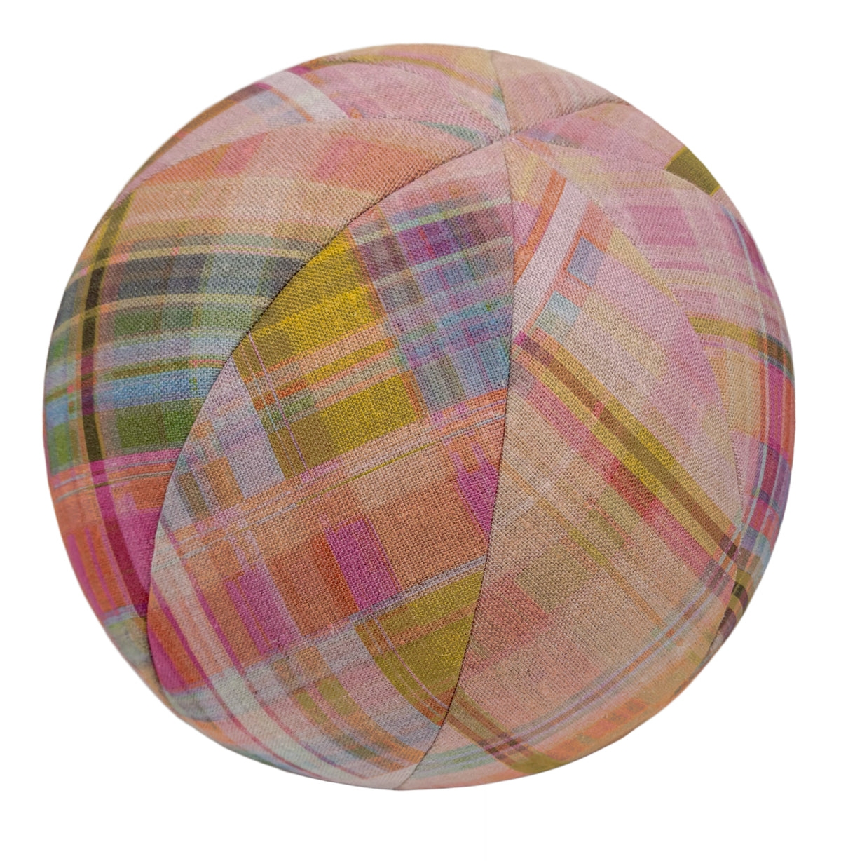 THE STANDARD BALL PILLOW :: TATTIE PLAID // MULTI | ANNA SPIRO