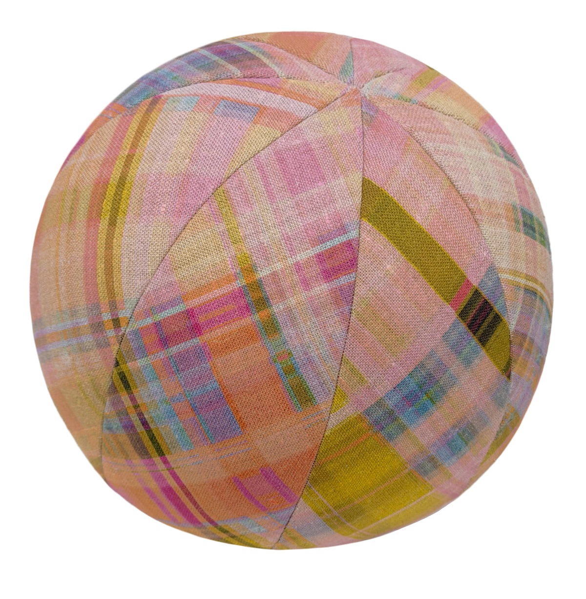 THE STANDARD BALL PILLOW :: TATTIE PLAID // MULTI | ANNA SPIRO