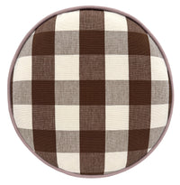 THE DOT :: CHARLESTON CHECK // CHOCOLATE