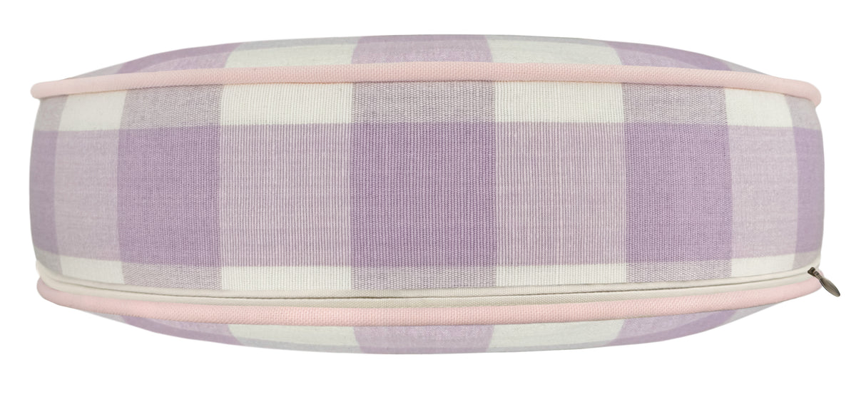 THE DOT :: CHARLESTON CHECK // LAVENDER