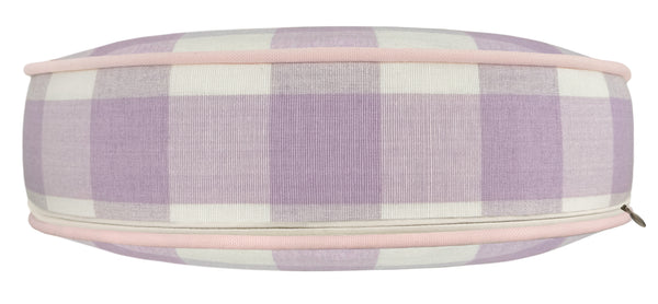 THE DOT :: CHARLESTON CHECK // LAVENDER