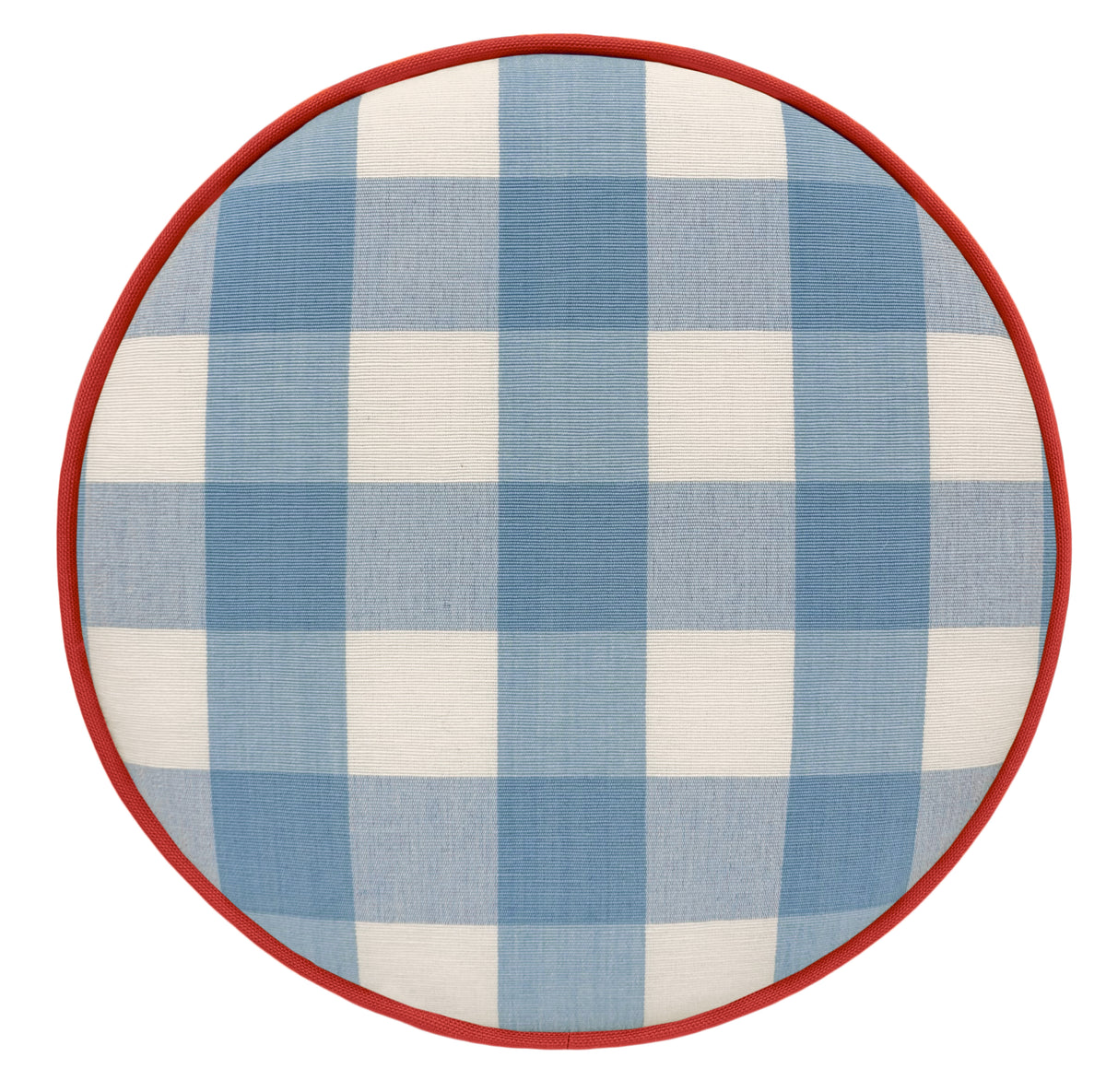 THE DOT :: CHARLESTON CHECK // POWDER BLUE