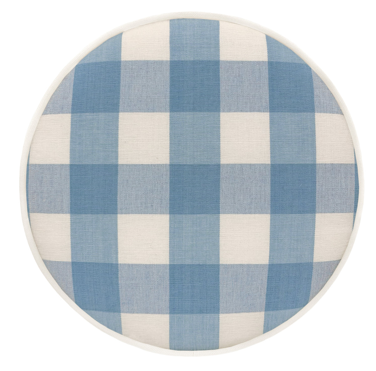 THE DOT :: CHARLESTON CHECK // POWDER BLUE