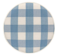 THE DOT :: CHARLESTON CHECK // POWDER BLUE