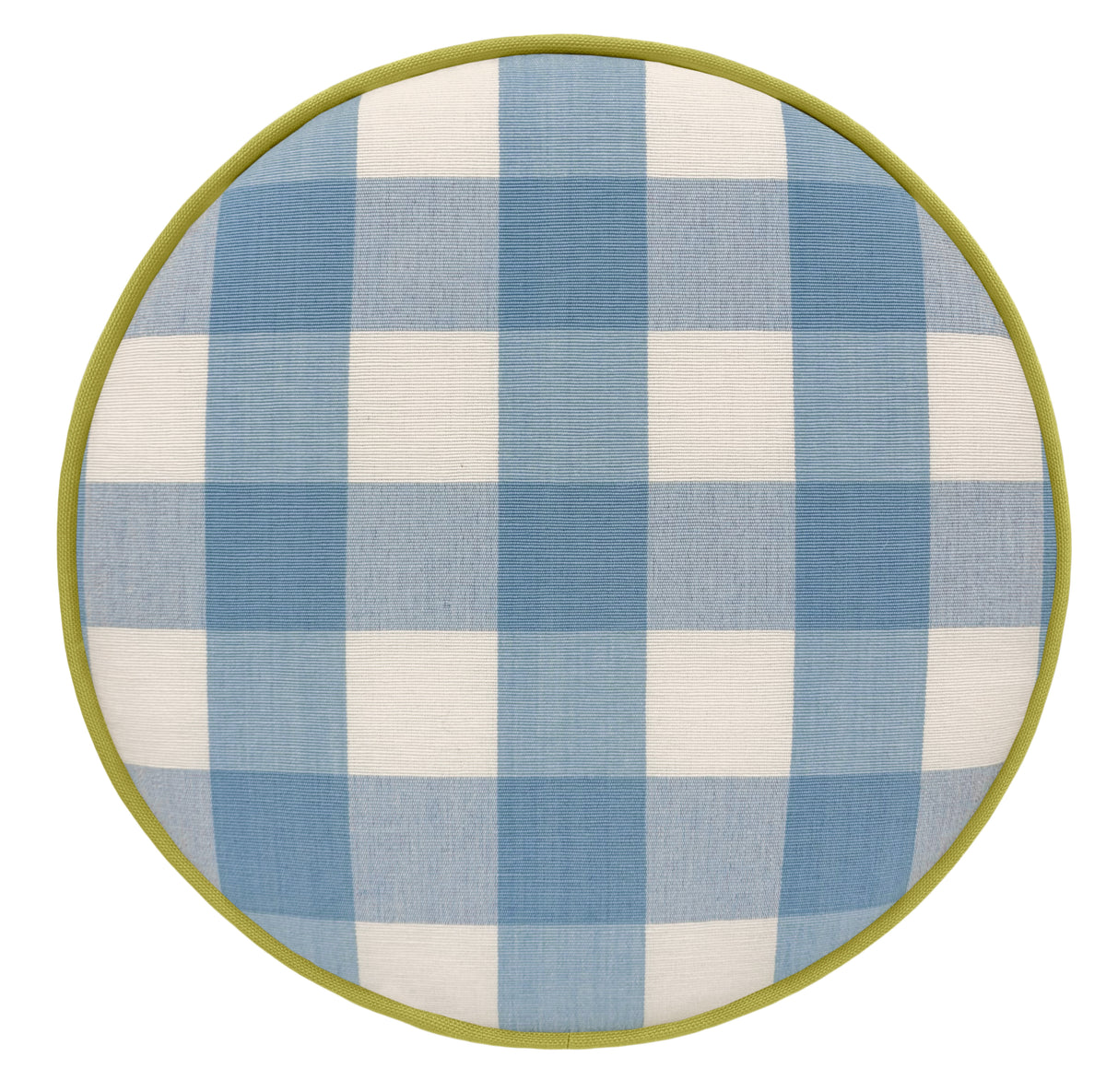 THE DOT :: CHARLESTON CHECK // POWDER BLUE
