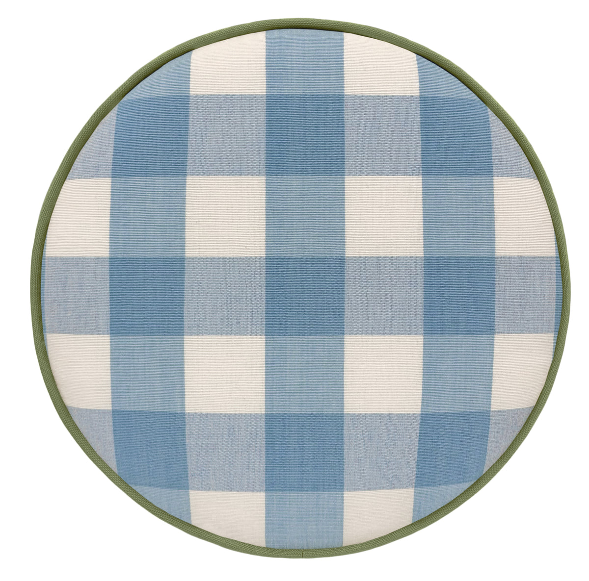 THE DOT :: CHARLESTON CHECK // POWDER BLUE