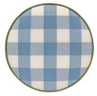 THE DOT :: CHARLESTON CHECK // POWDER BLUE