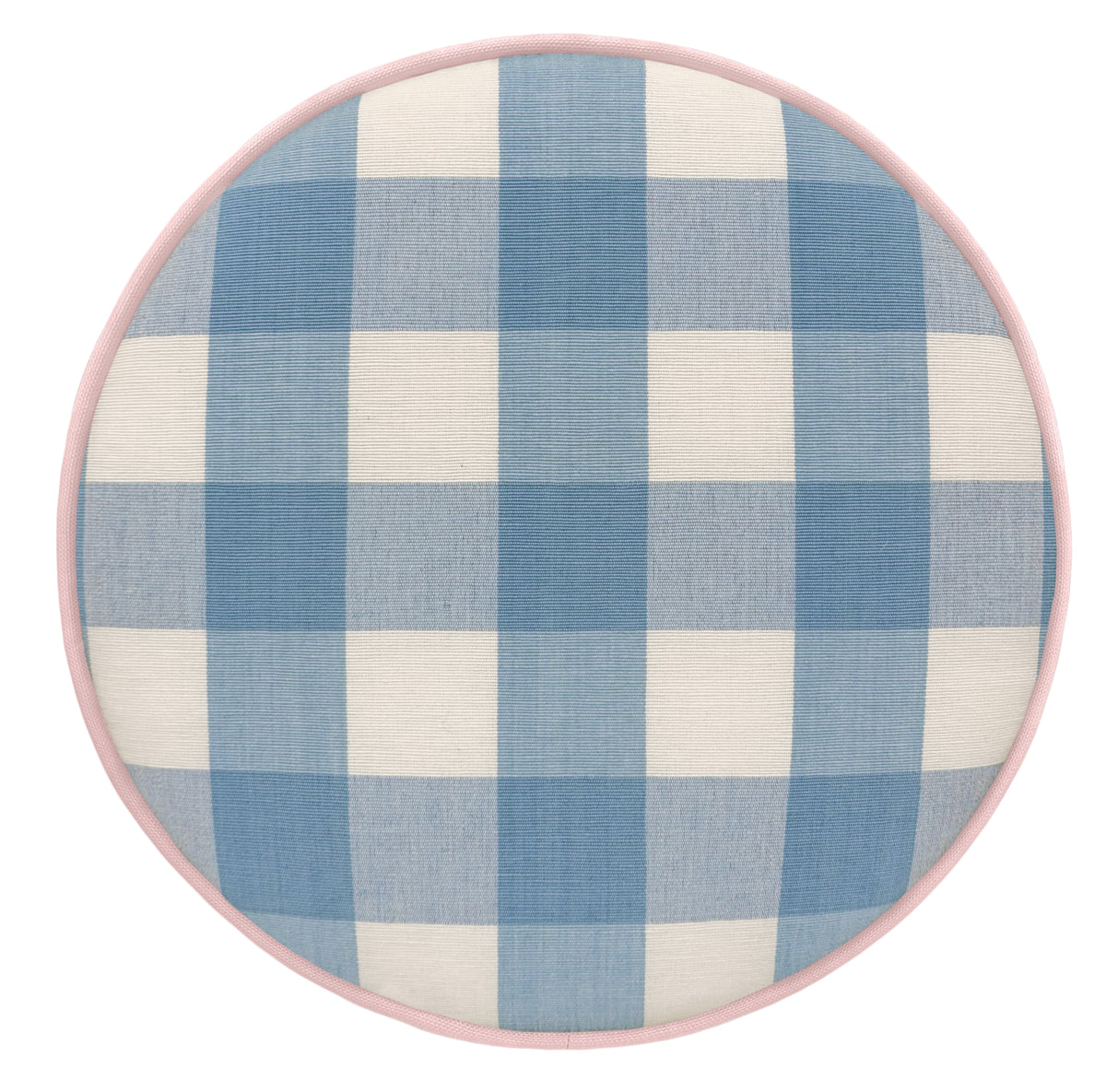 THE DOT :: CHARLESTON CHECK // POWDER BLUE