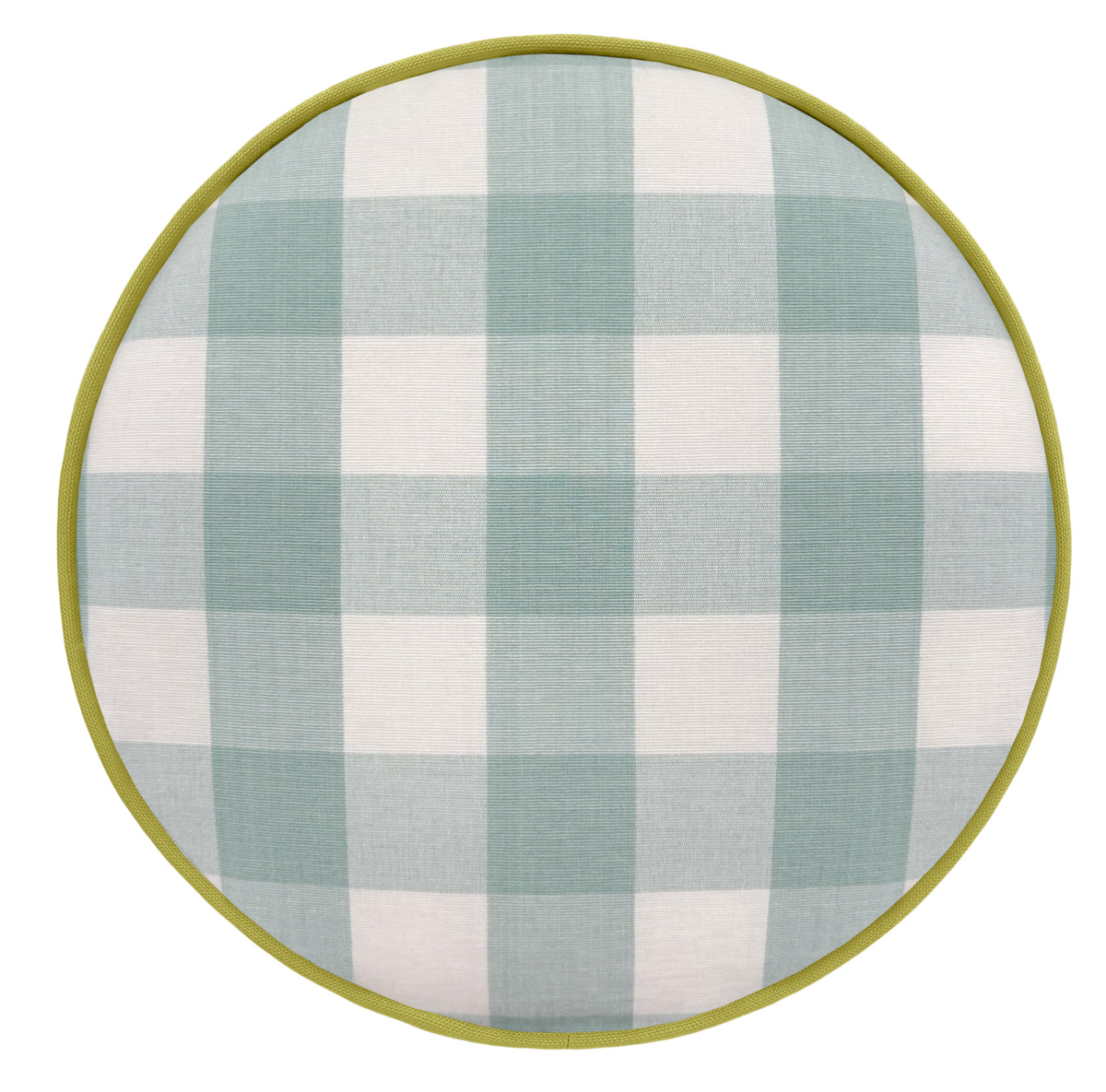 THE DOT :: CHARLESTON CHECK // SPA BLUE