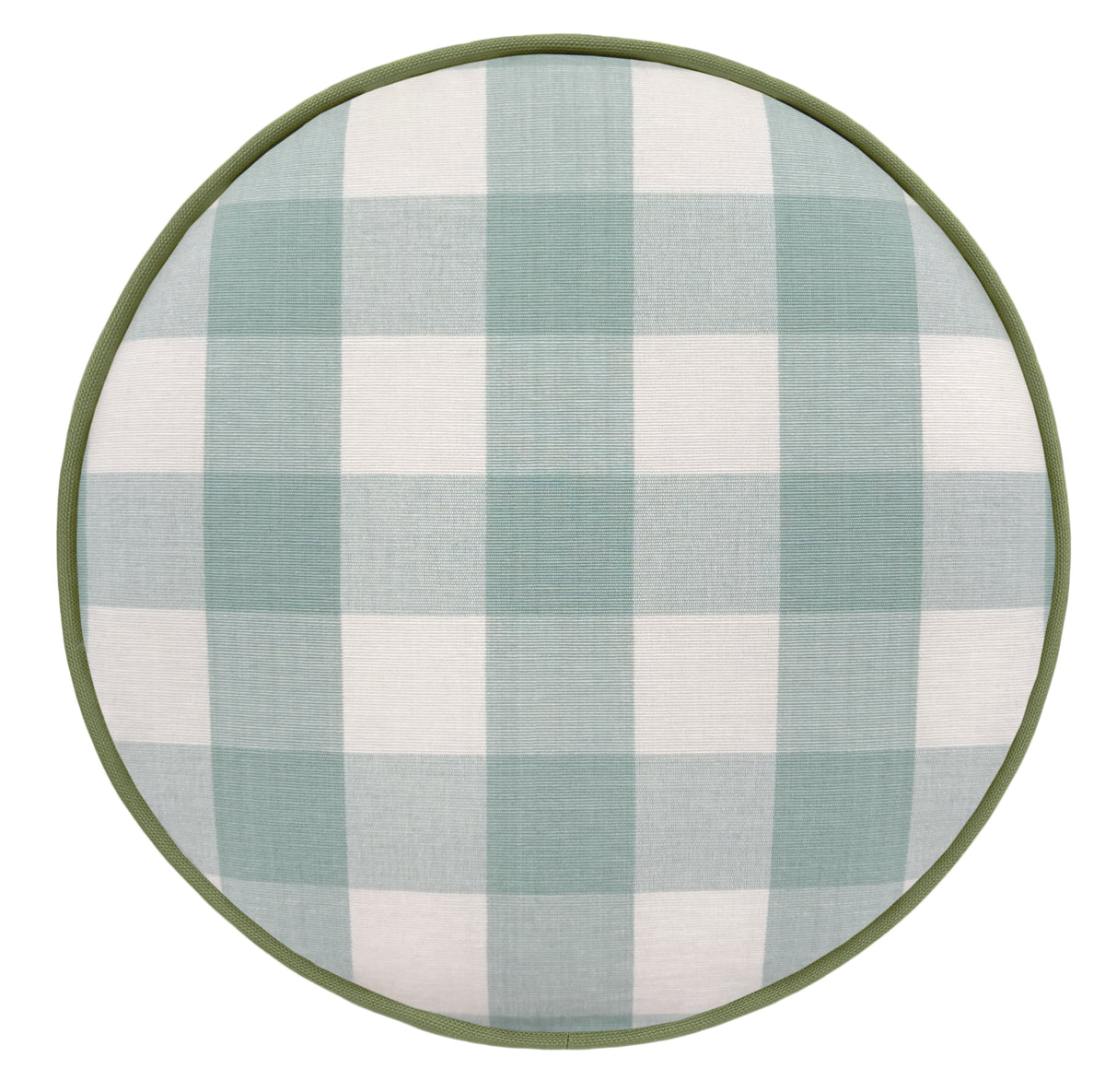THE DOT :: CHARLESTON CHECK // SPA BLUE