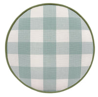THE DOT :: CHARLESTON CHECK // SPA BLUE