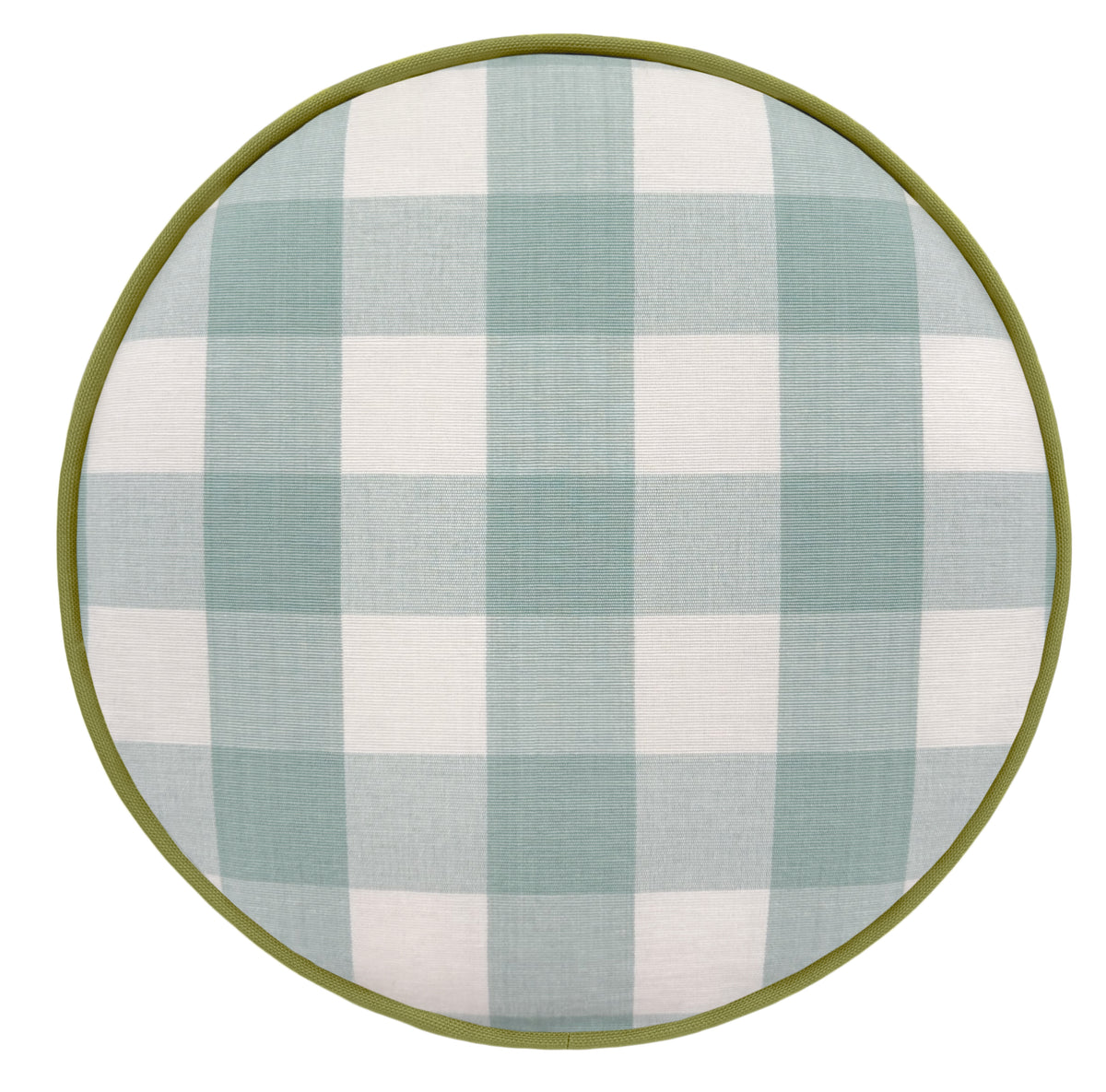 THE DOT :: CHARLESTON CHECK // SPA BLUE