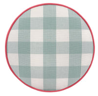 THE DOT :: CHARLESTON CHECK // SPA BLUE