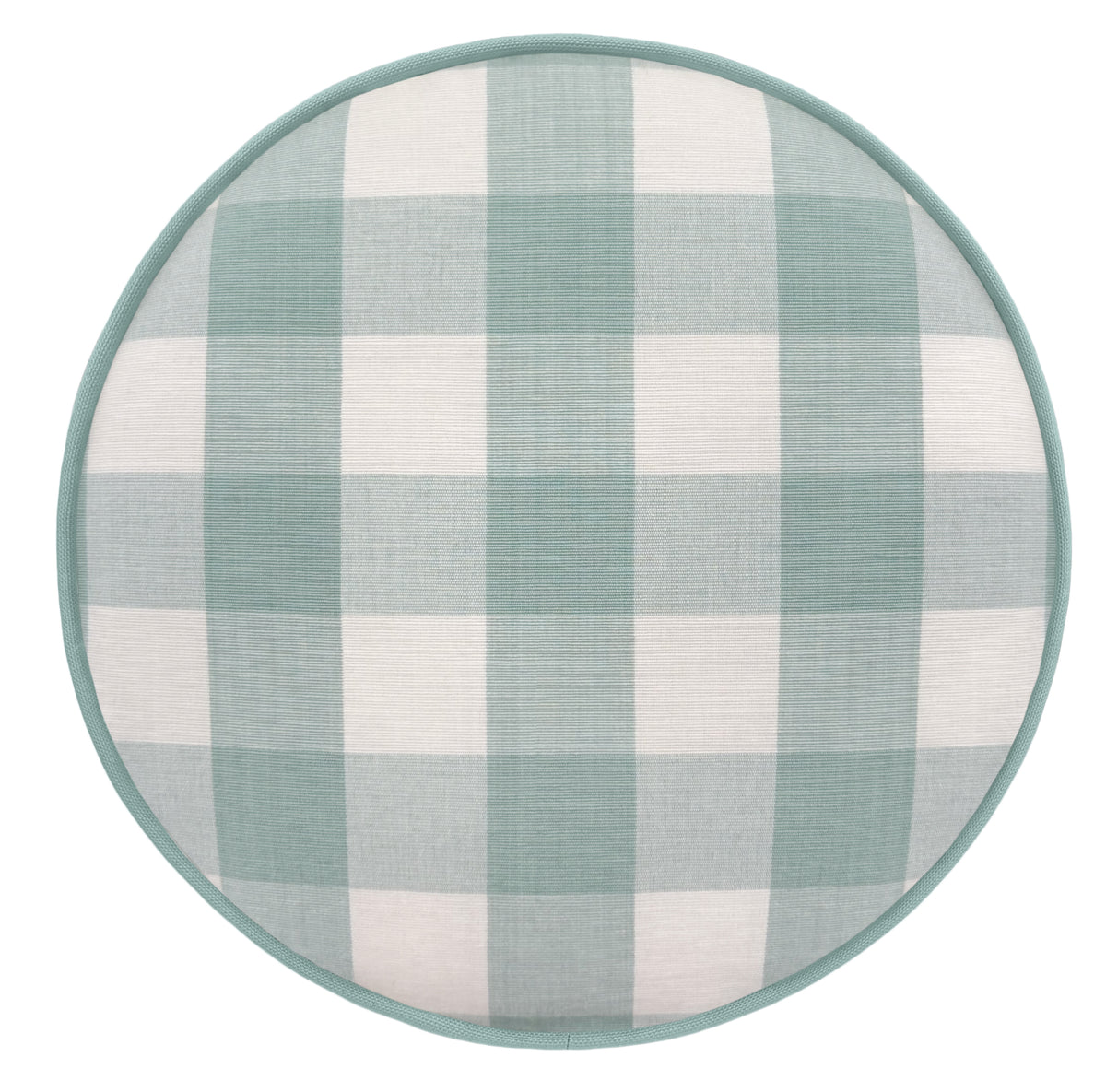 THE DOT :: CHARLESTON CHECK // SPA BLUE