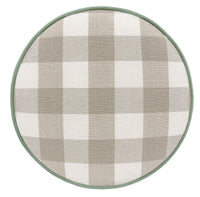 THE DOT :: CHARLESTON CHECK // STONE