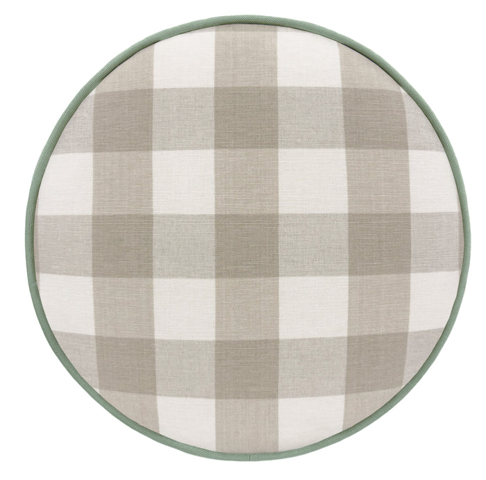 THE DOT :: CHARLESTON CHECK // STONE