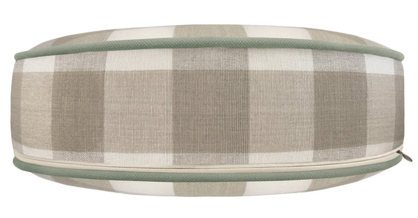 THE DOT :: CHARLESTON CHECK // STONE