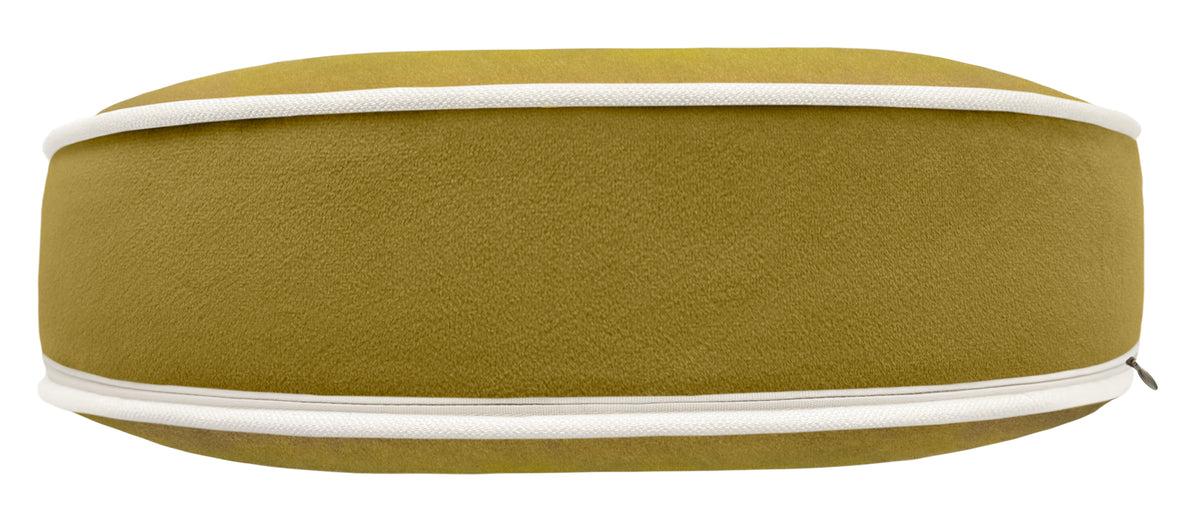 THE DOT :: MELROSE VELVET // CHARTREUSE