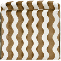 THE SKIRTED OTTOMAN :: THE WAVE  // CAMEL